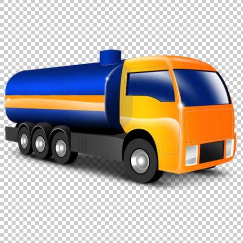汽车_油罐车洒水车png图标卡通高清【高清图标元素png素材】