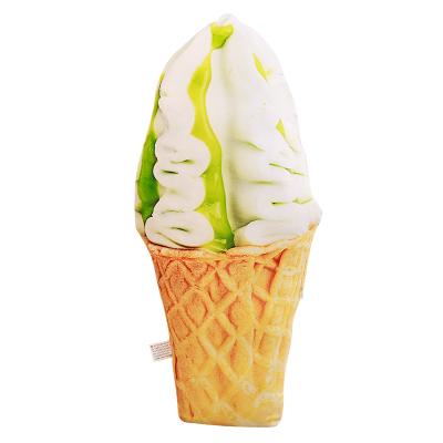抖音搞怪仿真食物零食抱枕夏季冰淇淋甜筒毛绒玩具店内装饰摆设