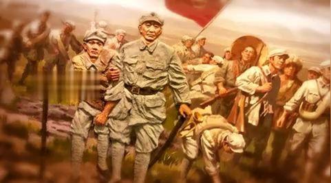 十送红军配乐成品十送红军led视频素材