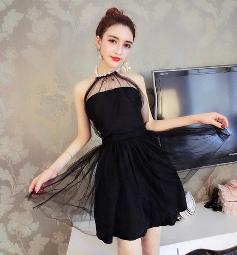 夜场裙子直播衣服少女主播服装上镜夜店性感浴场工作可爱连衣裙夏