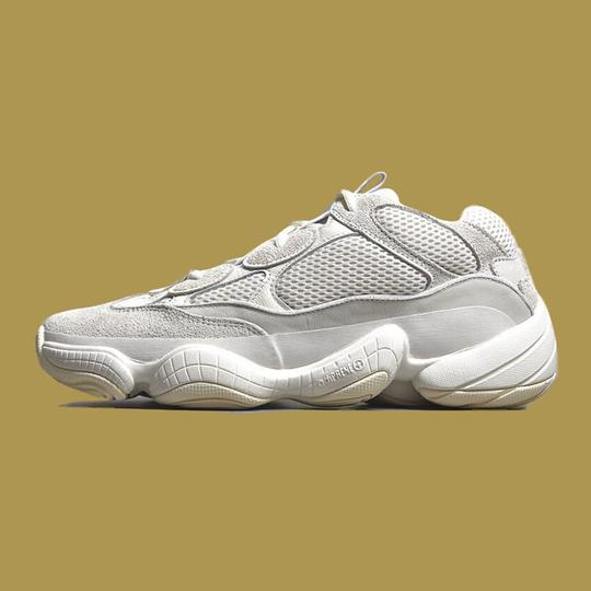 yeezy500骨白初代灰白海盐黑武士韦斯特椰子鞋男女阿迪复古老爹鞋模板