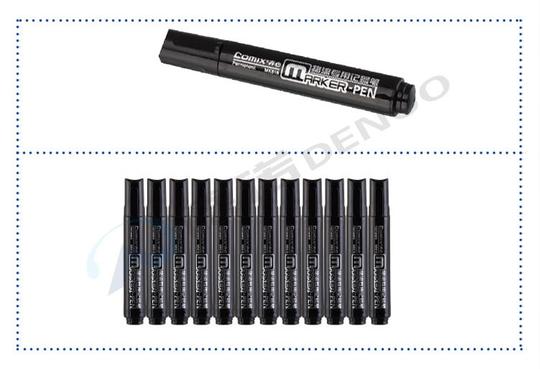 【含税价】齐心物流专用信号笔mk818黑色