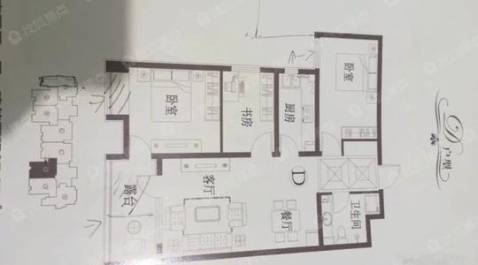 70万买三简路幸福城良城逸园偏门两室电梯房