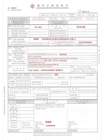 跨境汇款的简介怎么写