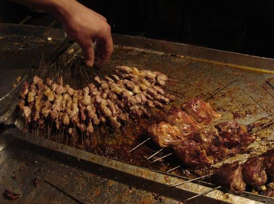 【快乐厨艺第三季】锦州特色——夜幕中的路边地摊烧烤(荤)