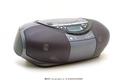 录音机音响喇叭扩音器家用电器收音机生活素材摄影