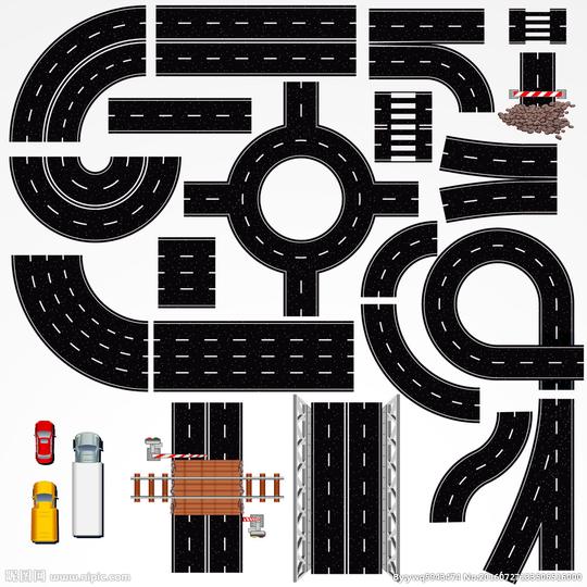 公路素材图片