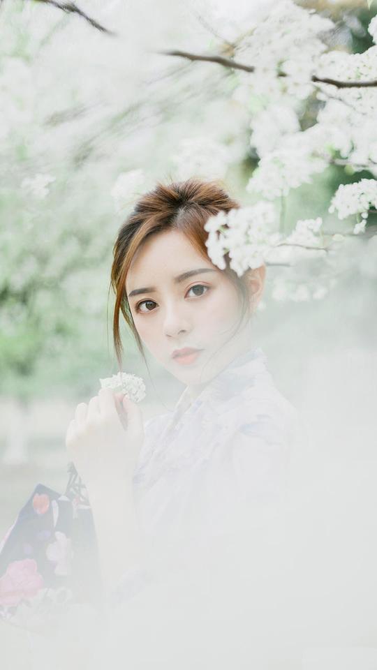 复古清新唯美森系文艺治愈冷色暖色少女