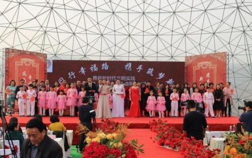 山东费县致敬优秀创业伉俪,企业家结婚周年庆典隆重举办