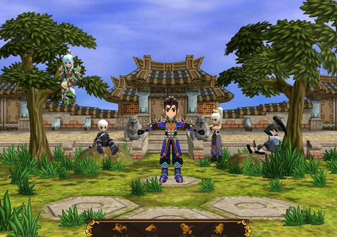 江湖游戏风格图