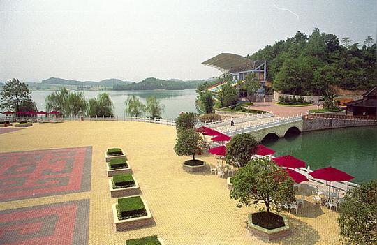 广西桂林兴安县乐满地主题乐园_全景网