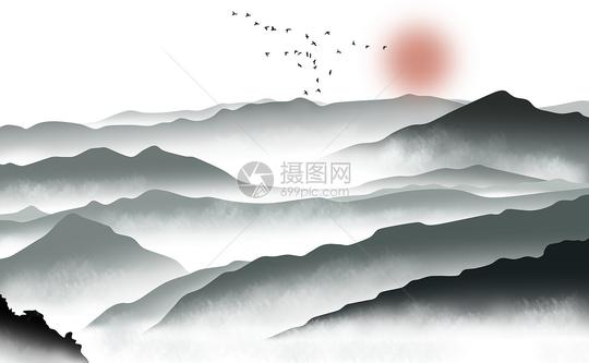 山丘云海