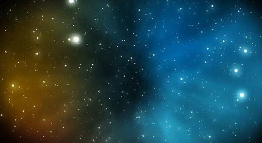 彩色的梦幻星空高清动态背景视频素材