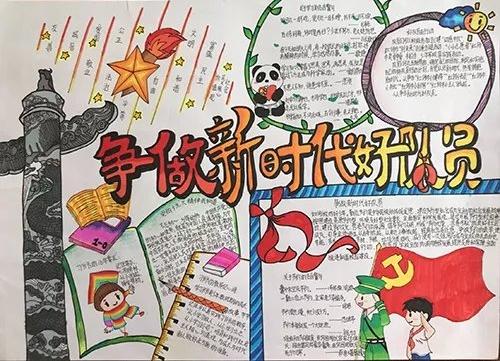 小学生争当好少年手抄报内容资料-少年强则国强6