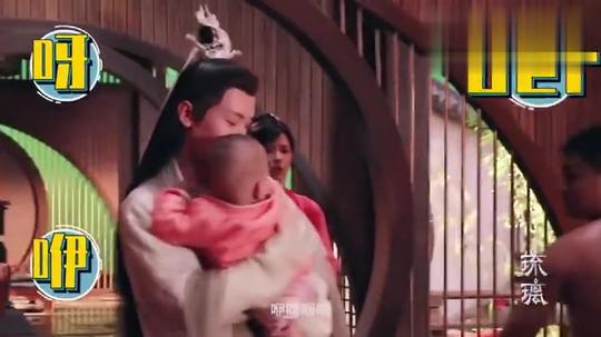 琉璃花絮-成毅抱着小宝宝，唱歌歌儿想逗他笑，没想到逗哭了