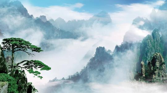 黄山迎客松_1920x1080_高清视频素材下载(编号:)_舞台