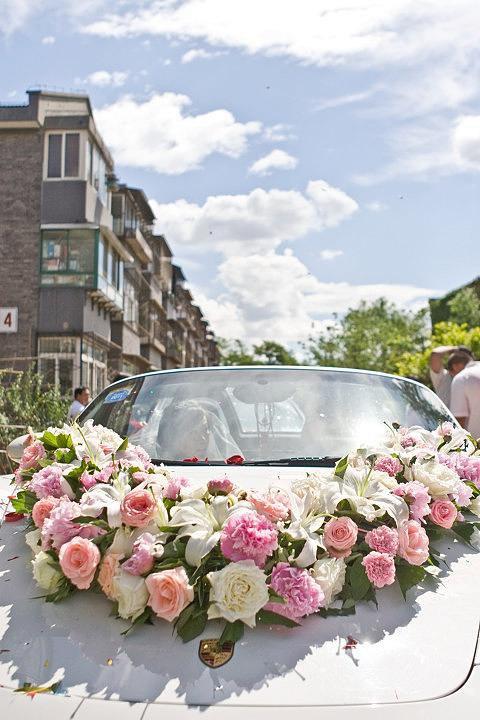 健康无忧网图说健康花车婚车婚礼结婚素材宝马花束高清婚庆