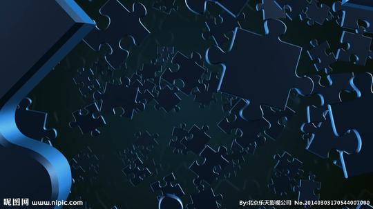 拼图积木视频背景源文件__合成背景素材_影视编辑_源