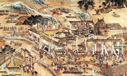 唐朝开元盛世画图