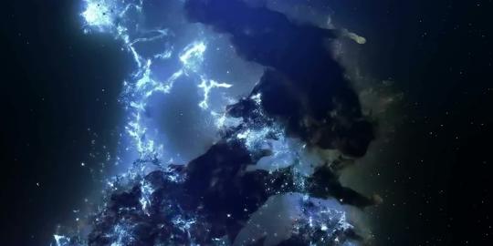 宇宙_星空_星际云_粒子_1920x820_高清视频素材下载