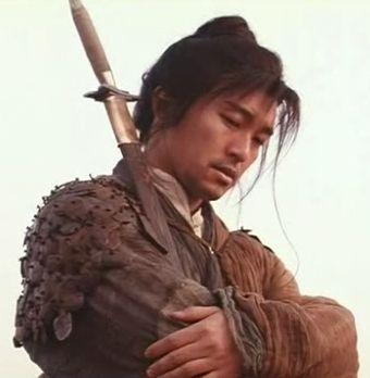 星爷经典的"夕阳武士"造型