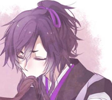 动漫害羞爱情情侣头像图片