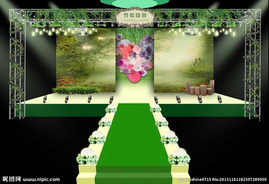 农村小院婚礼布置图片-简单婚礼布置现场图片-婚庆布置会场酒店图片