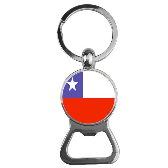 南美洲国旗系列啤酒开瓶器钥匙扣时光宝石国旗钥匙环b款