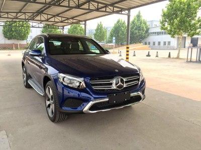 奔驰glc300豪华提车作业【宝石蓝+柏林之声】_奔驰glc