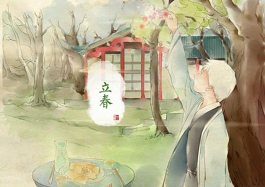 风景古风静物素材，中国风唯美意境清新，安静诗词水彩水墨