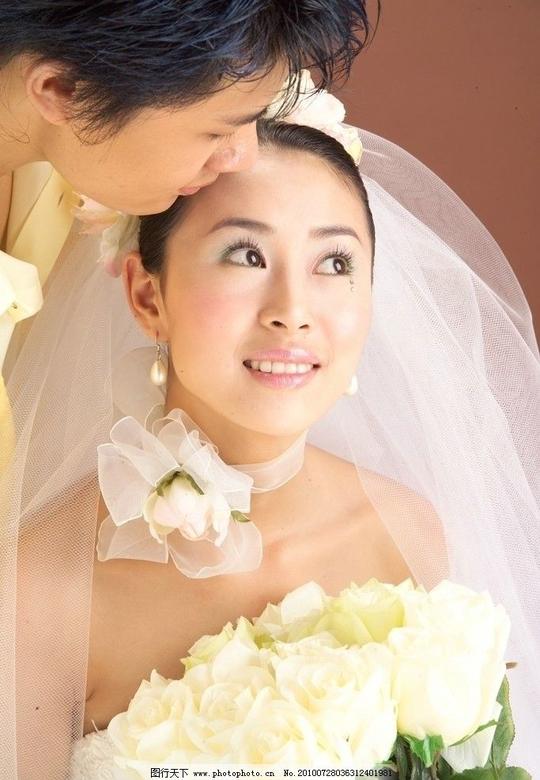 样片影楼样片样照影楼样照婚纱照新郎新娘美女心蓝
