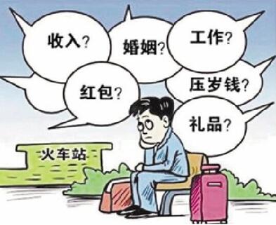 回家过年80后最怕被问工资和对象你怕吗?