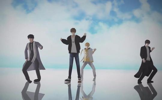 【恋与制作人mmd】恋与男团出道!saveme(白起变装注意)