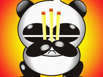 熊猫烧香表情包 一路好走