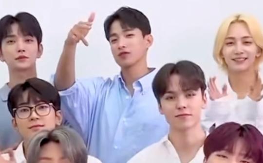 【seventeen李硕珉】大壳头发剪短之后真的好man!这个造型好像精英男!