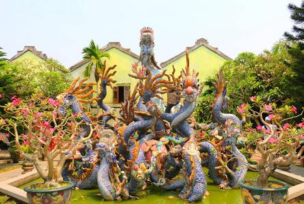 海泉quang潮寺(粤语大会堂)龙图片