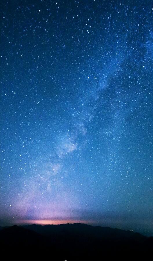 星空唯美蓝色渐变iphone壁纸android壁纸聊天背景各种素材by万能