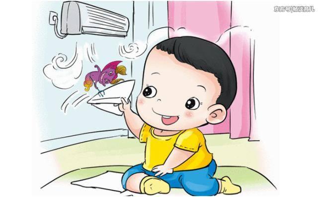 孩子一直说热是中暑了么