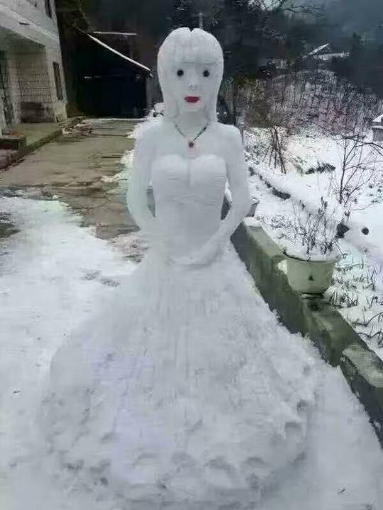 雪美人