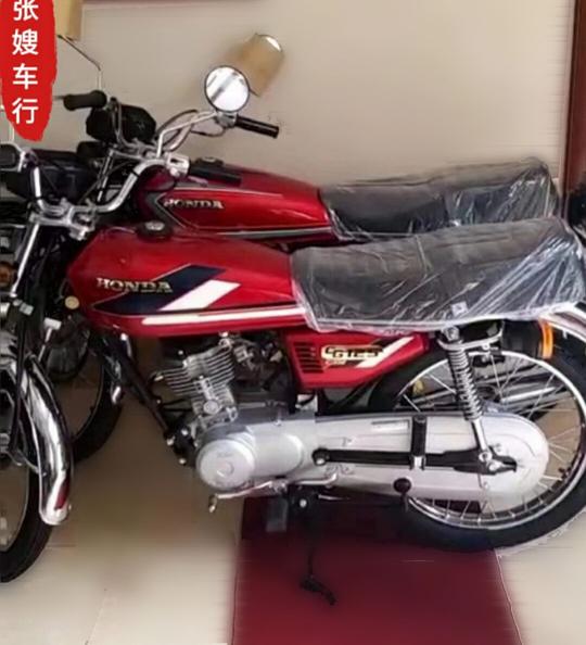 二手整车本田进口cg摩托车125c男士燃油发动机非可上牌小太子机车
