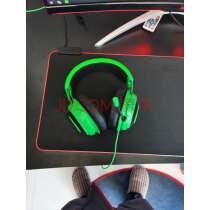 雷蛇(razer)北海巨妖头戴式耳机7.1虚拟环绕立体音效带麦克风绝地求生吃鸡音频接口耳麦北海巨妖-绿色(3.5毫米接口)实拍图