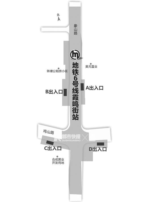 最新!杭州地铁6号线4个站点的出入口位置明确了
