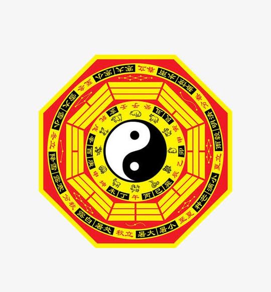 二十四节气八卦图免抠素材免费下载_觅元素51yuansu.