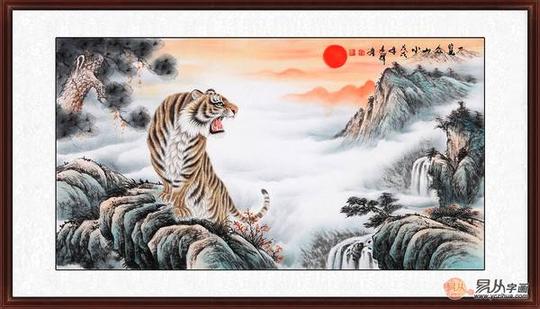 生意人家挂置字画,气场风水和颜值,一个都不能少