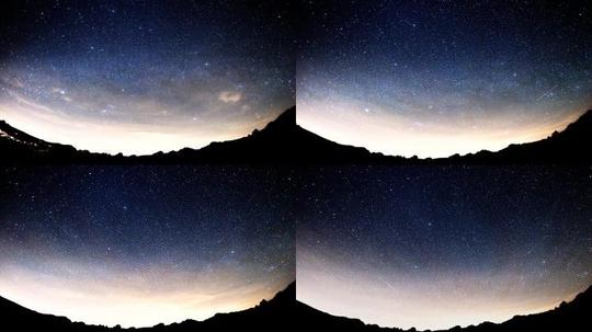唯美星空延时摄影高清视频素材