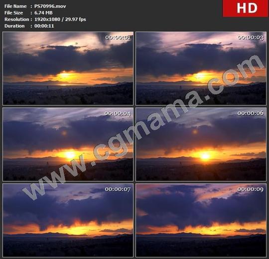 ps70996日出日落夕阳延时摄影宣传片3高清实拍视频素材