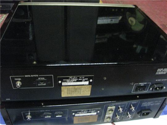 accuphase金嗓子dp-80转盘/dc-81解码经典发烧cd机.极新