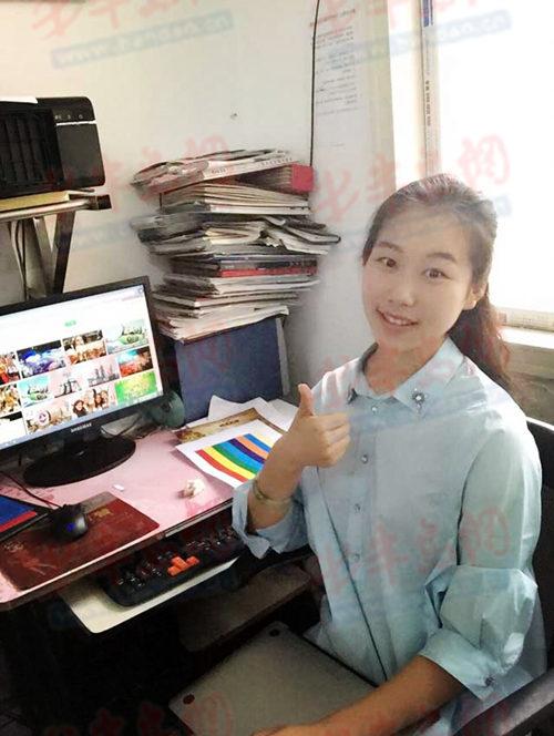 90后大胆创业青岛大嫚儿钟小桐拨起啤酒节"算盘"(图)