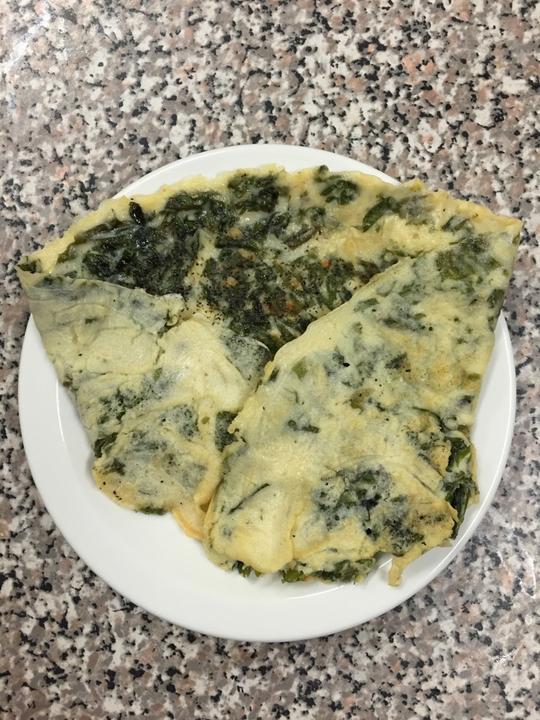 快手鲜美紫菜鸡蛋饼的做法图解3