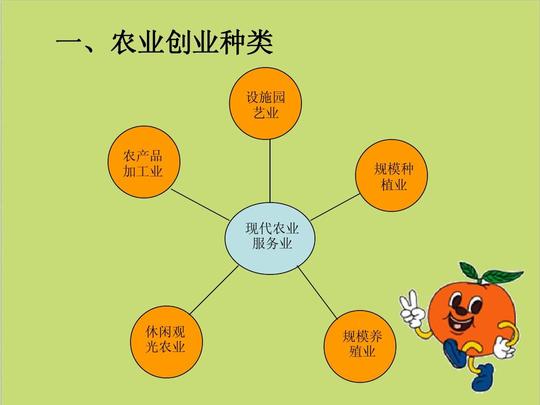 选择农业创业项目ppt